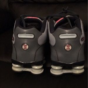 Women Bluish gray/pink shoe